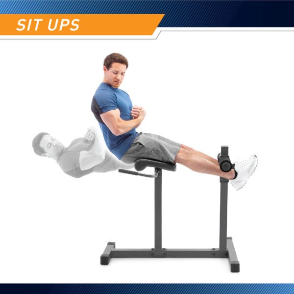 Roman Chair Hyper Extension Bench Marcy Jd 3.1 Infographic Sit Ups 36046
